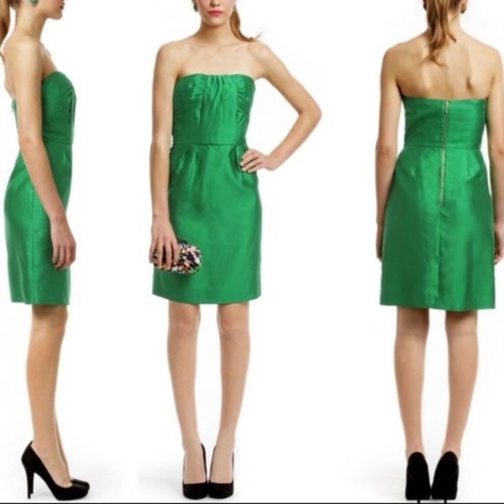 Kate Spade 'darcie' bow bodice strapless dress